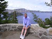 Crater Lake, OR July 2005...