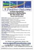 A Positive Outcome flyer